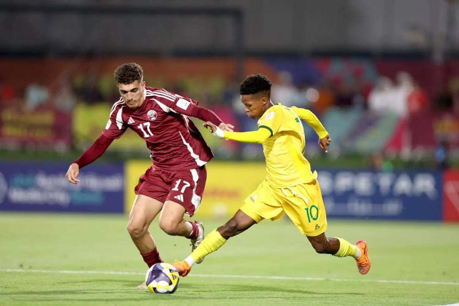 مونديال الناشئين: قطر تتعادل مع جنوب أفريقيا… وإيطاليا تهزم بوليفيا