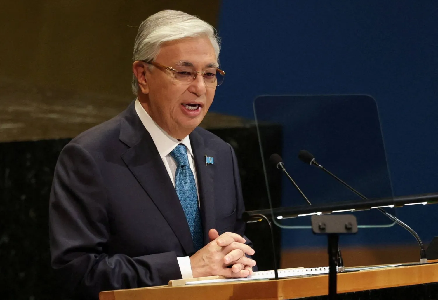 رئيس كازاخستان قاسم جومارت توكاييف (أرشيفية/رويترز)