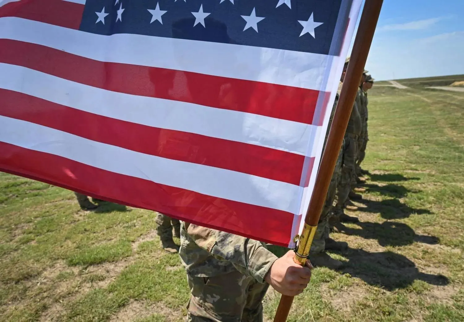 US troops at a training in Romania. (AFP)