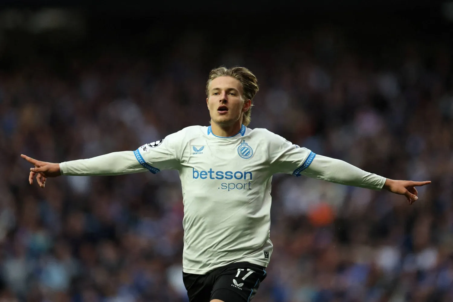 روميو فيرمانت لاعب كلوب بروج إلى منتخب بلجيكا (رويترز)