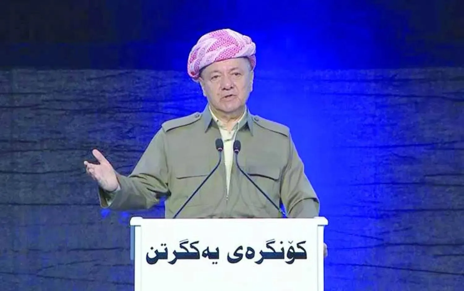 Kurdistan Democratic Party leader Masoud Barzani (Rudaw Network)