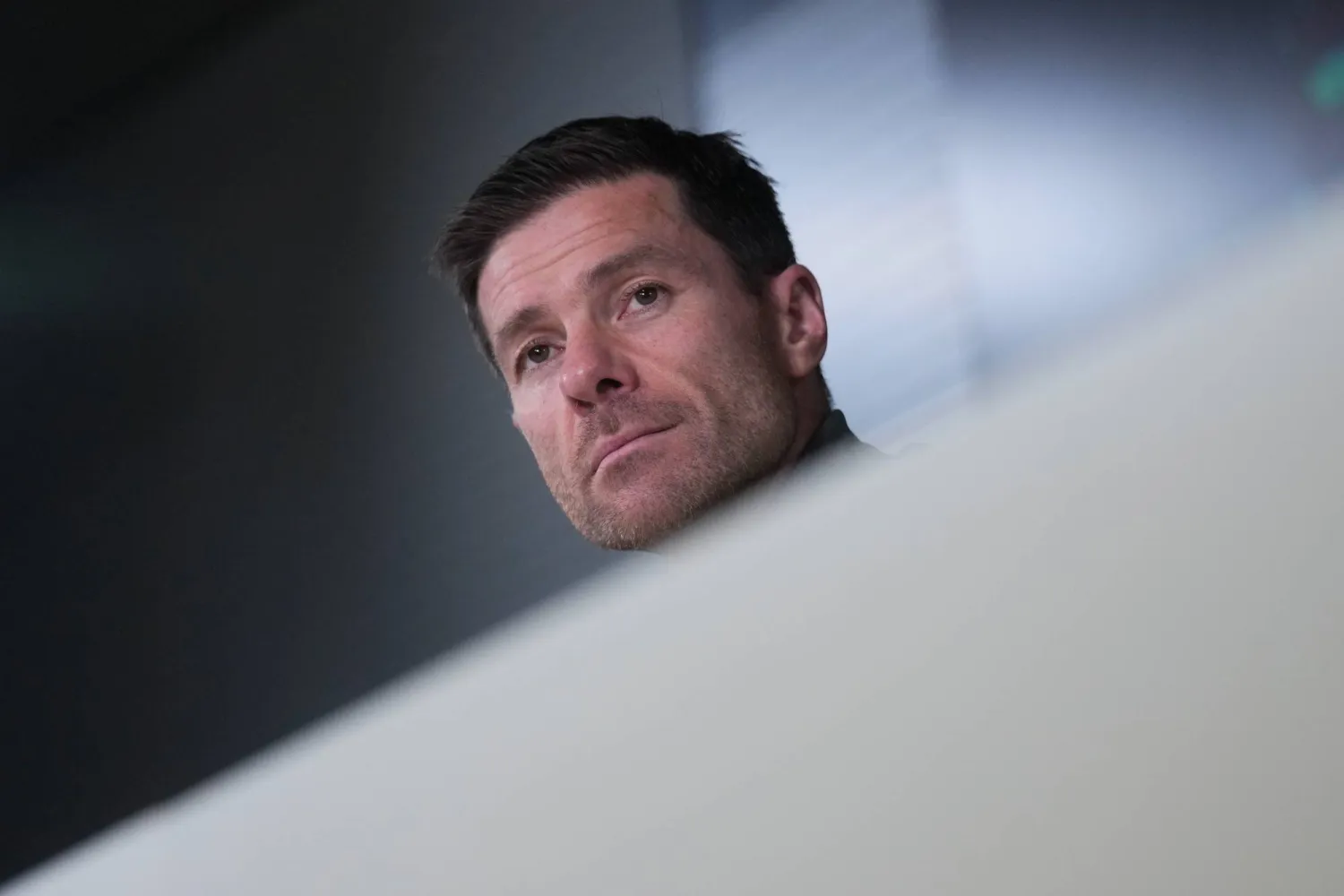 تشابي ألونسو مدرب ريال مدريد (إ.ب.أ)