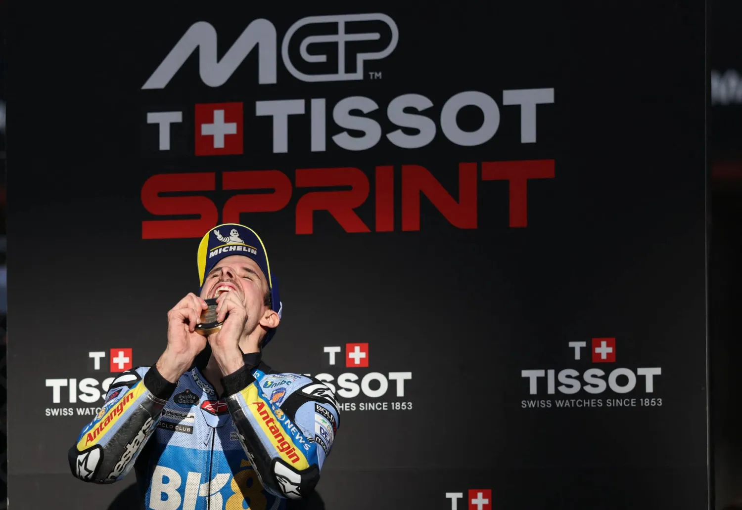 أليكس ماركيز متسابق فريق غريسيني ريسنغ (أ.ف.ب)