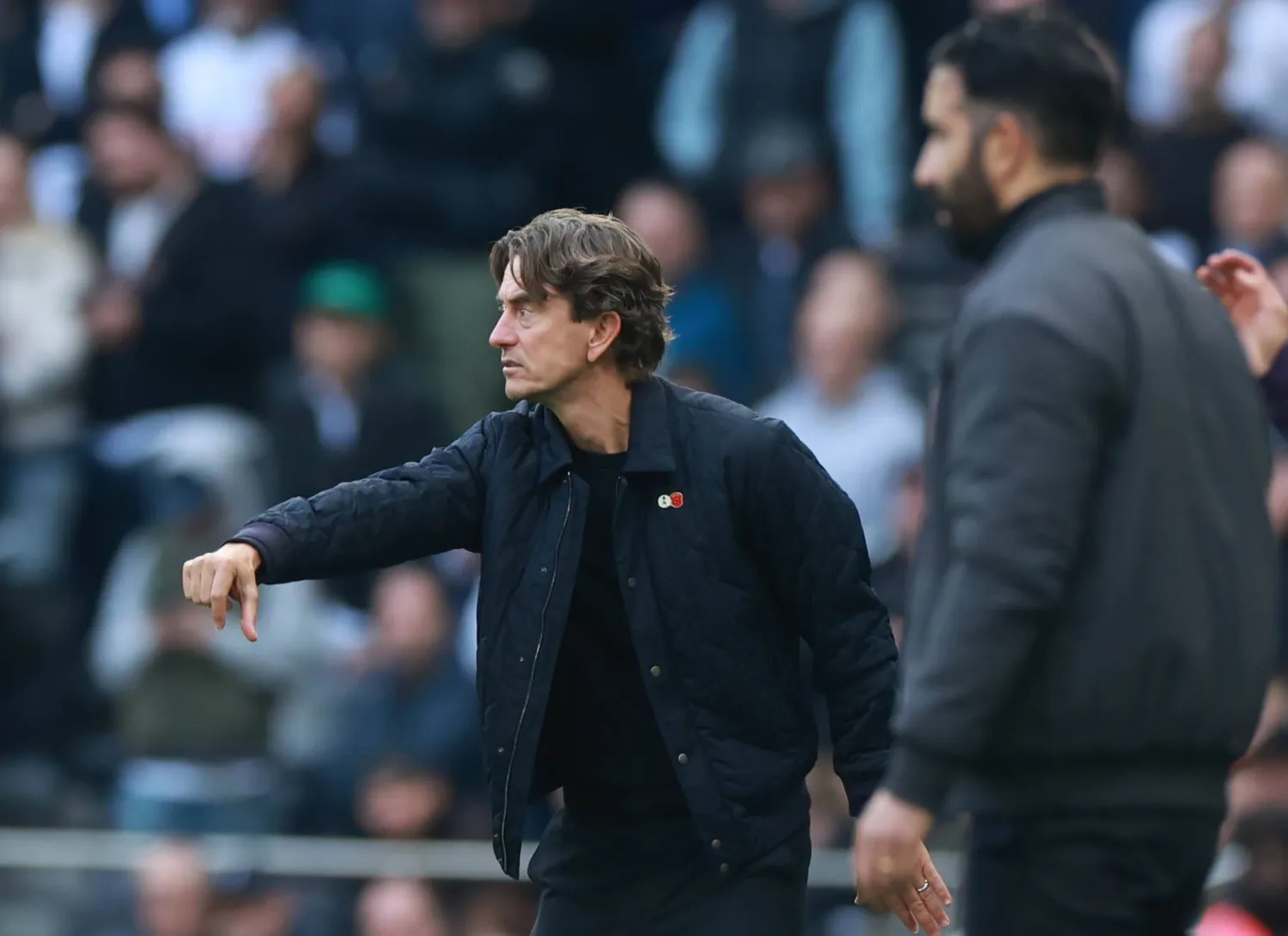 الدنماركي توماس فرانك مدرب توتنهام هوتسبير (إ.ب.أ)