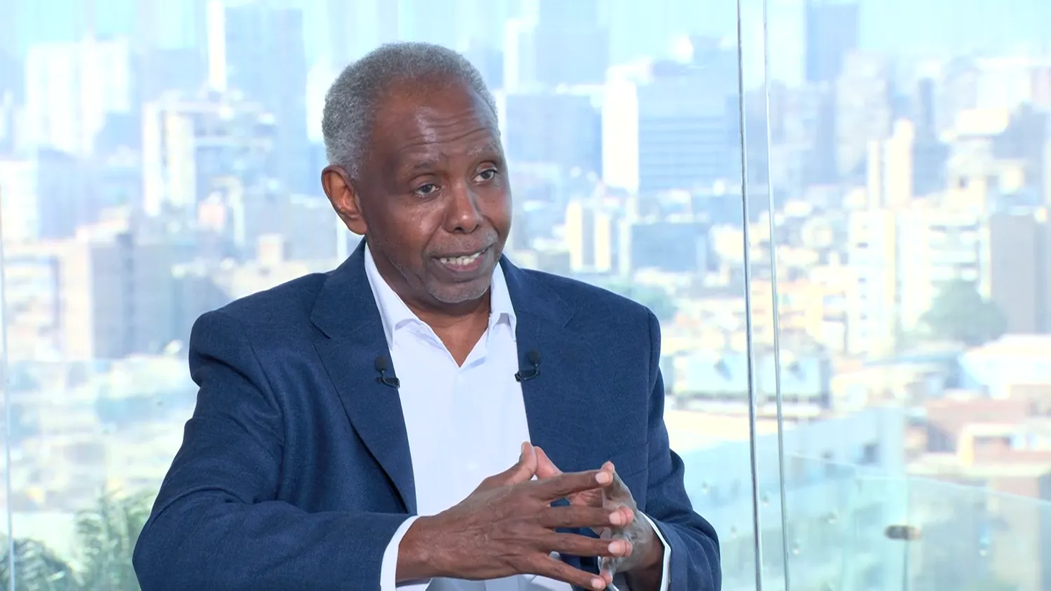 المحبوب عبد السلام خلال المقابلة (الشرق الأوسط)