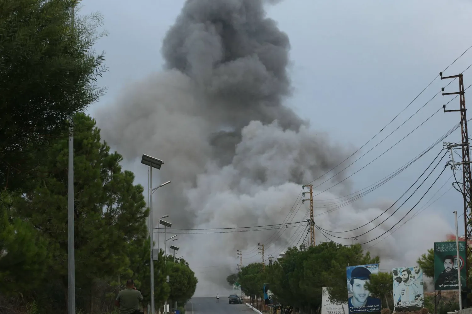 مقتل مواطن في قصف إسرائيلي على جنوب لبنان (أ.ف.ب)