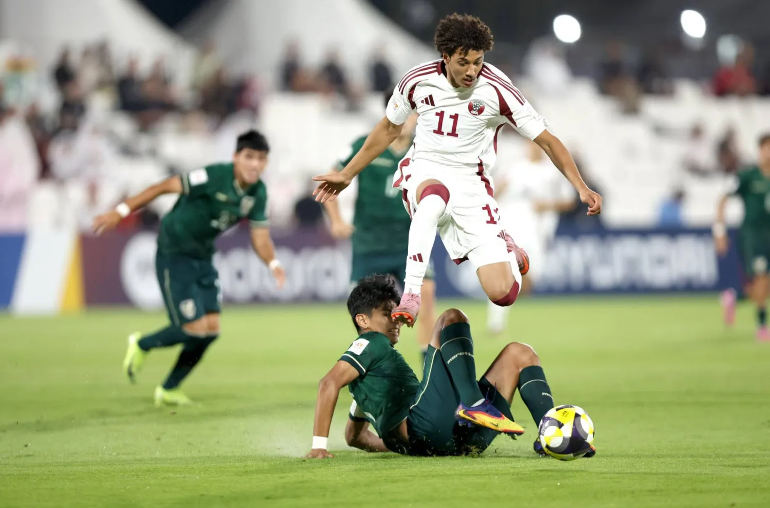 قطر تعادلت مع بوليفيا في مونديال الناشئين (الاتحاد البوليفي)