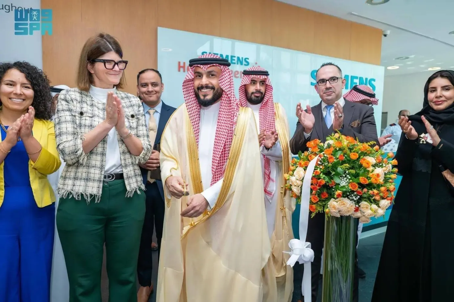 The center was established through a collaboration between the Ministry of Health and Siemens Healthineers. (SPA)