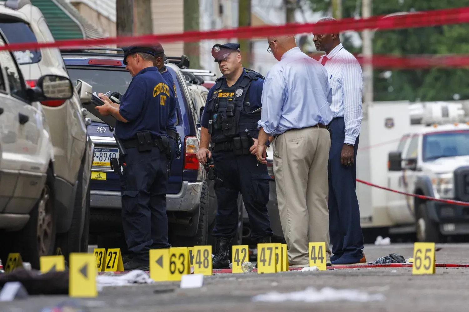 ABD polisi daha önceki bir silahlı saldırı olayında (Arşiv- AP)