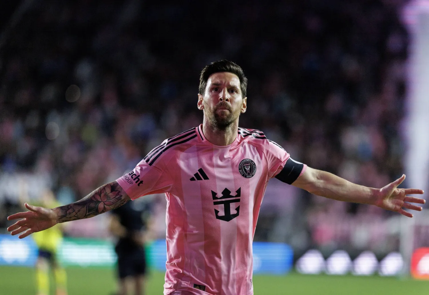 النجم الأرجنتيني ليونيل ميسي (إ.ب.أ)