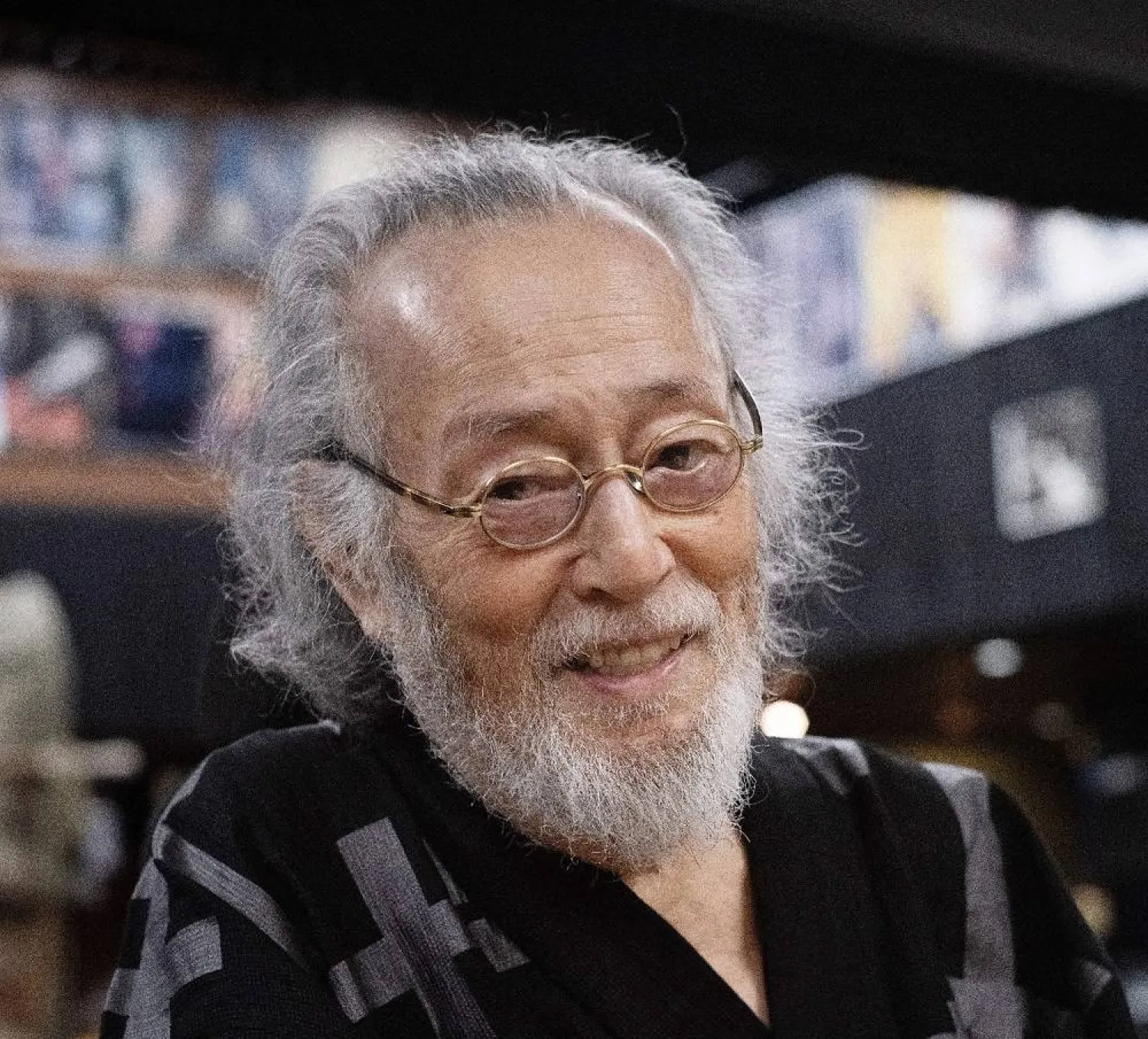 This photo taken on May 20, 2025 and released by Jiji Press on November 11, 2025 shows Japanese actor Tatsuya Nakadai. (Jiji Press/AFP) 