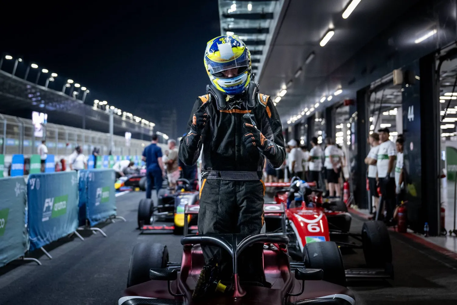 اختتمت أمس منافسات السباق الأول ضمن الجولة الثالثة من بطولة أرامكو السعودية للفورمولا 4 (بطولة أرامكو السعودية للفورمولا 4)