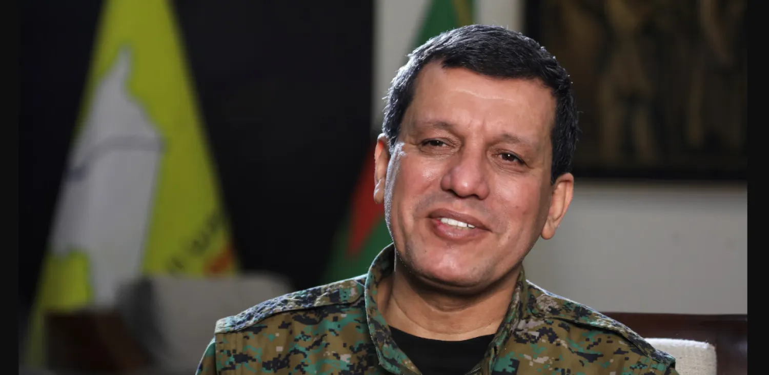 القائد العام لـ«قوات سوريا الديمقراطية» مظلوم عبدي (رويترز)