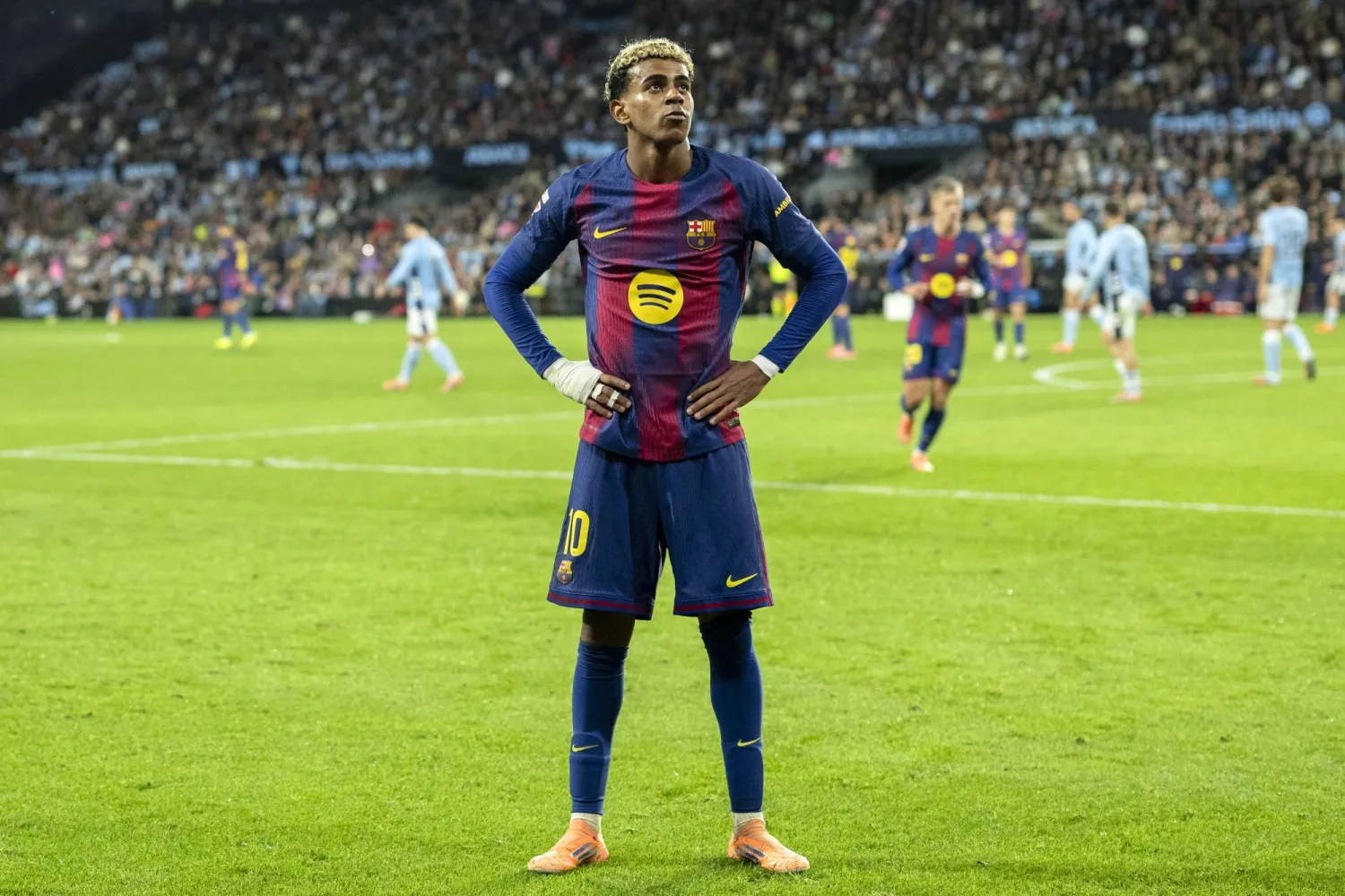 لامين جمال (إ.ب.أ)