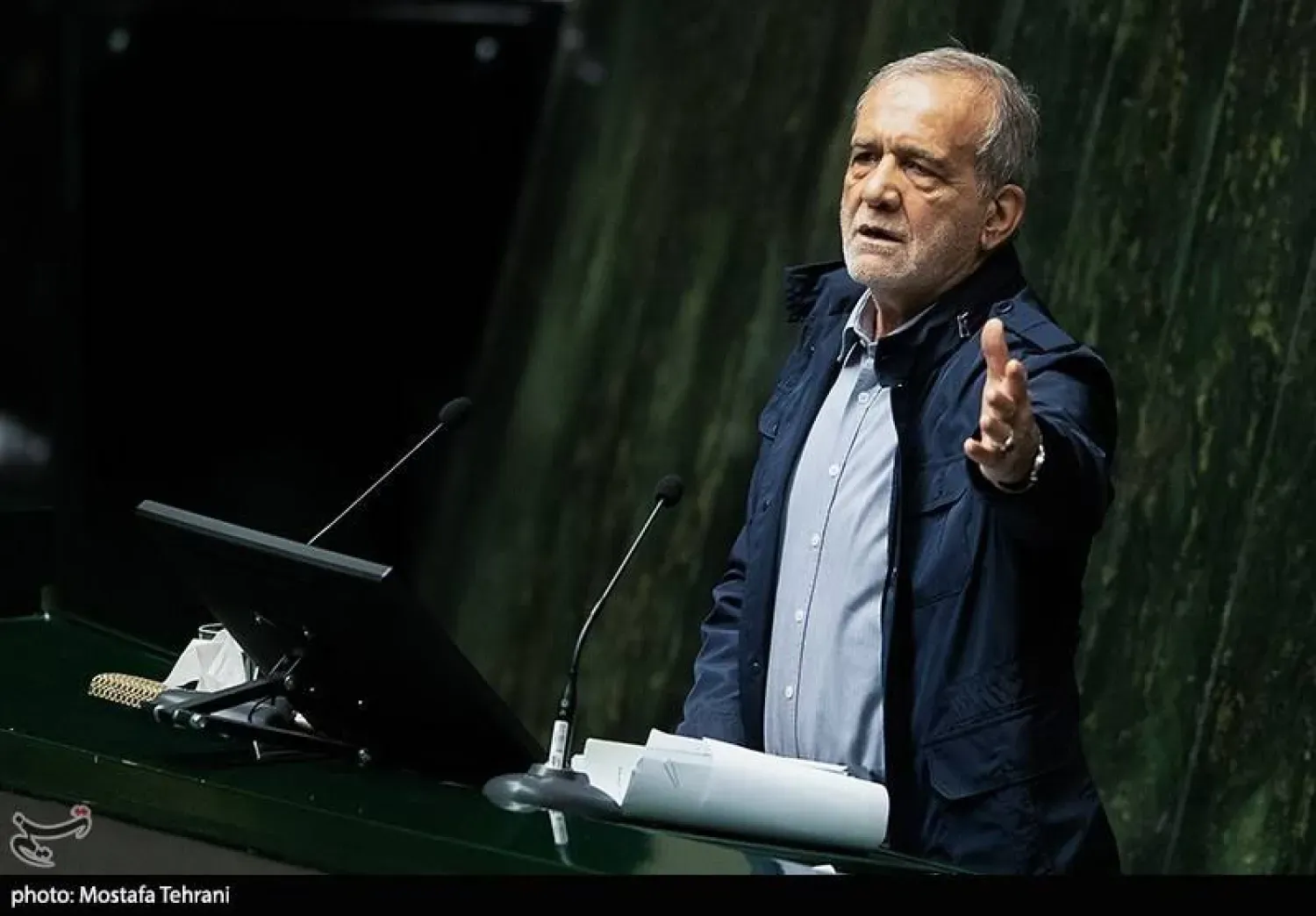 İran Cumhurbaşkanı Mesud Pezeşkiyan (Tesnim Haber Ajansı)