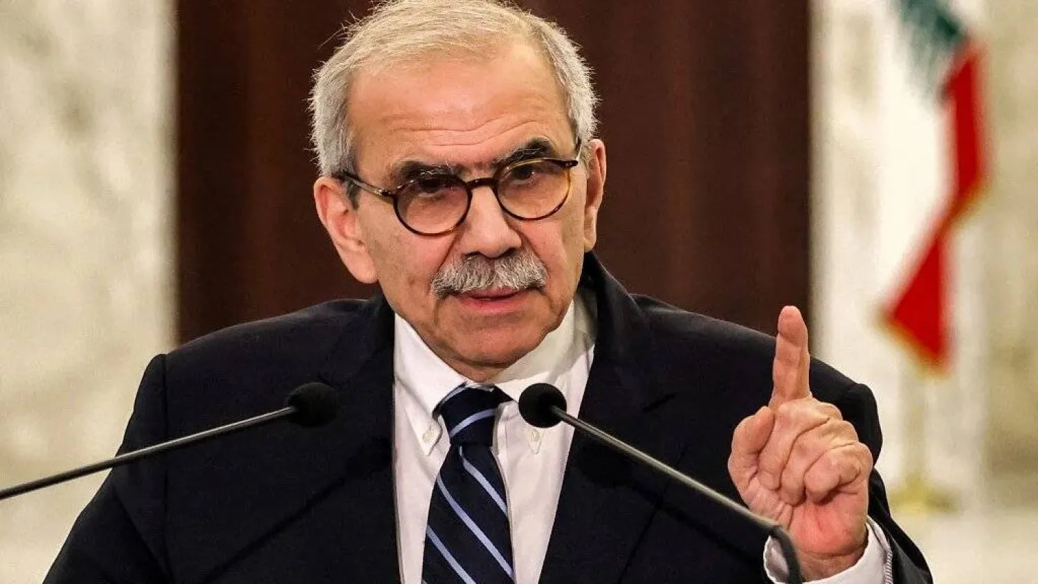 رئيس الحكومة اللبناني نواف سلام (أ.ف.ب)