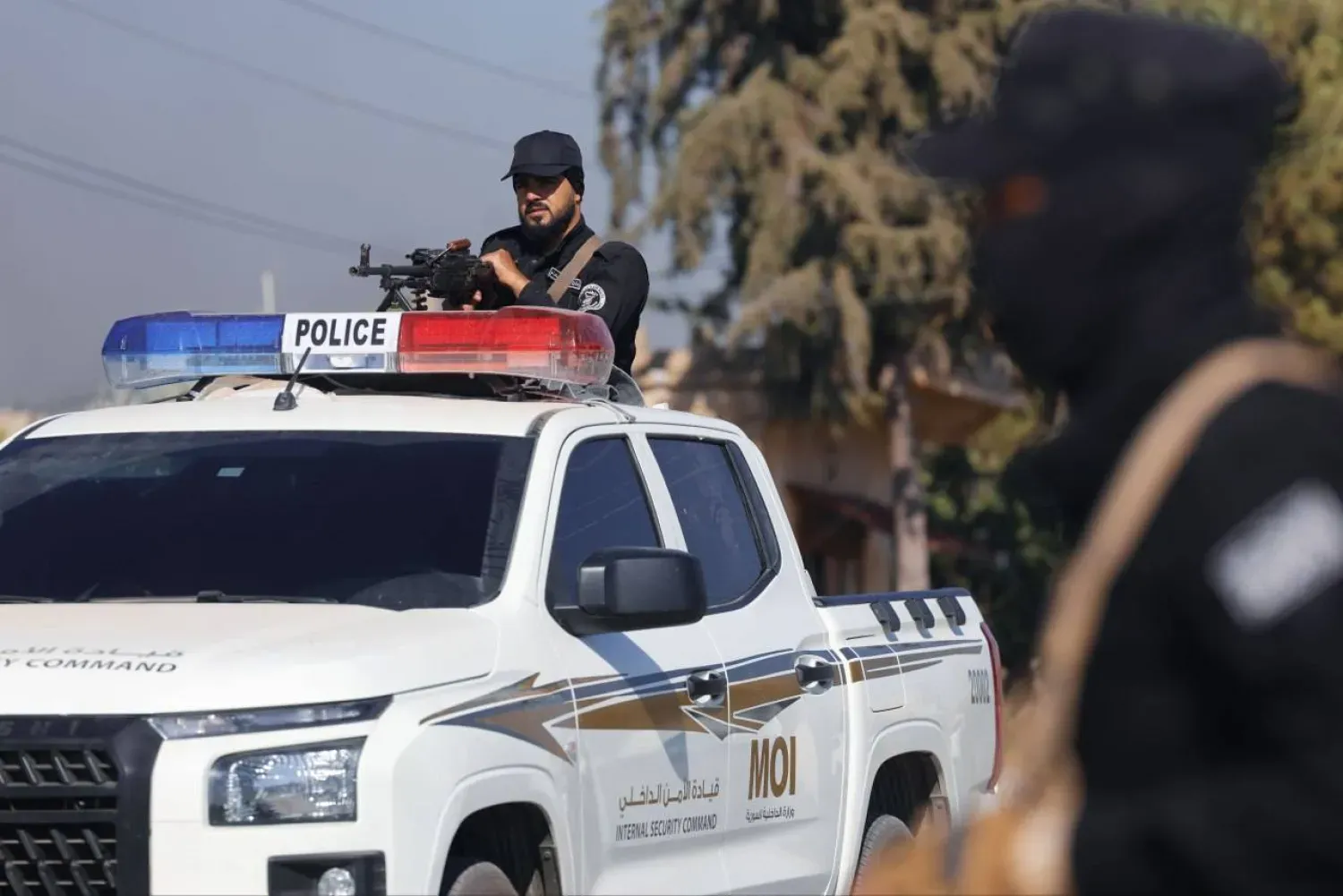 Suriye'nin batısındaki kıyı bölgelerinde daha önceki operasyonlar sırasında görev alan iç güvenlik güçleri personeli (Suriye İçişleri Bakanlığı)