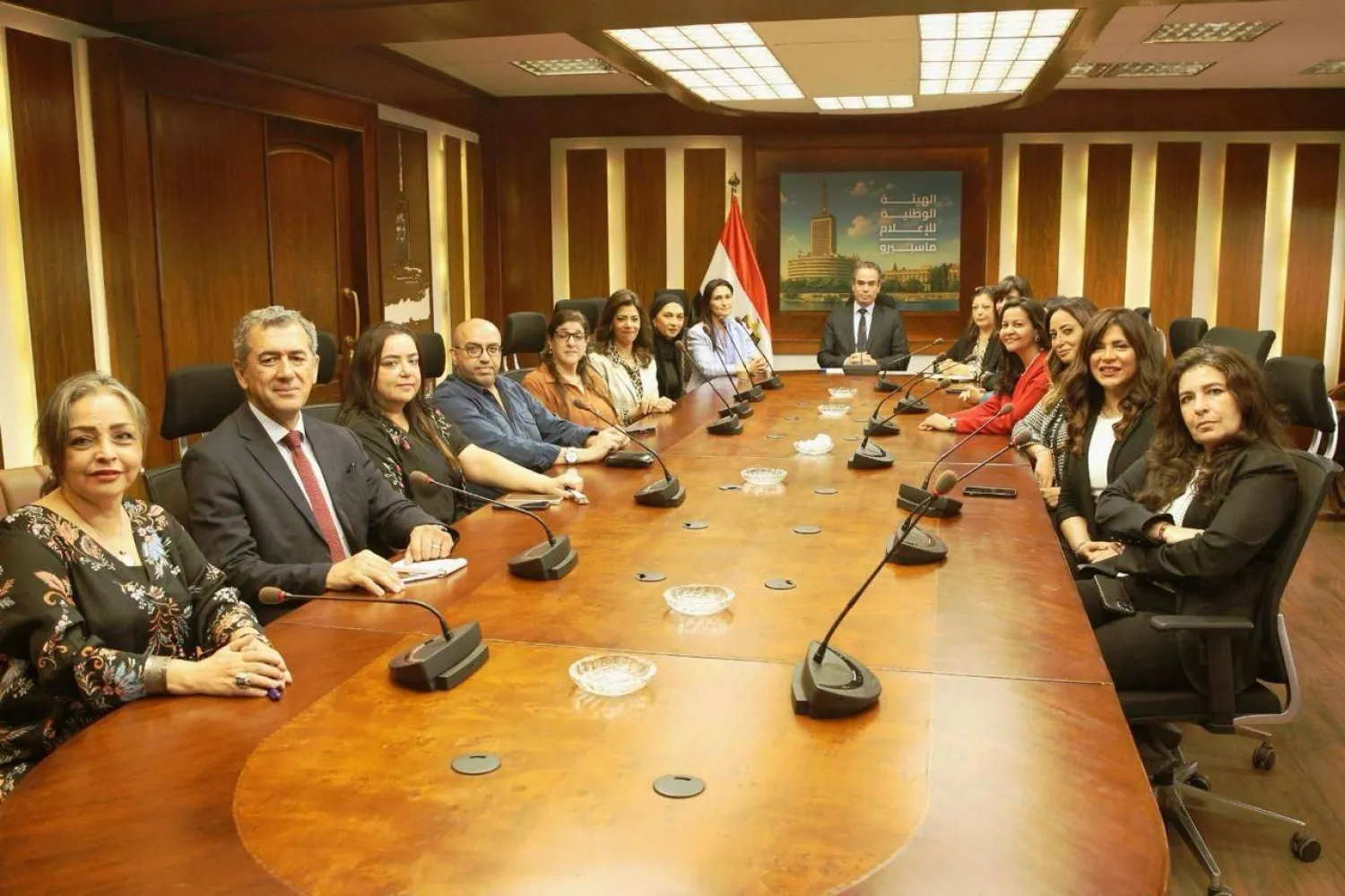 استمرار خطة التطوير في قناة «النيل الدولية» (الهيئة الوطنية للإعلام)