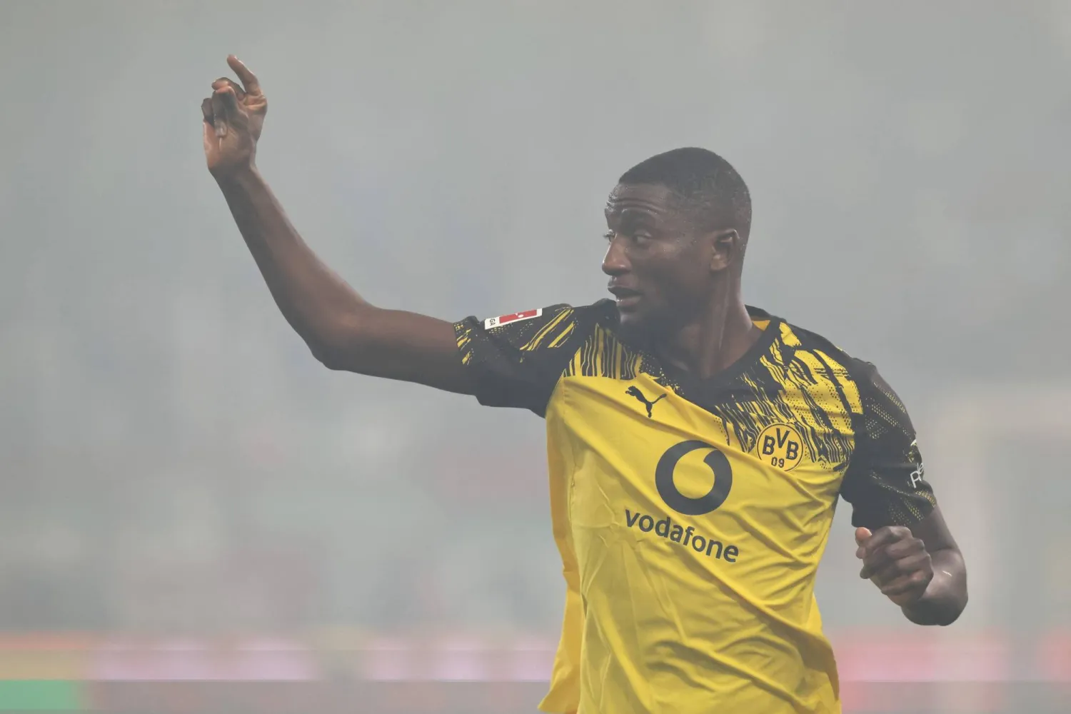 المهاجم الغيني سيرهو جيراسي (أ.ف.ب)