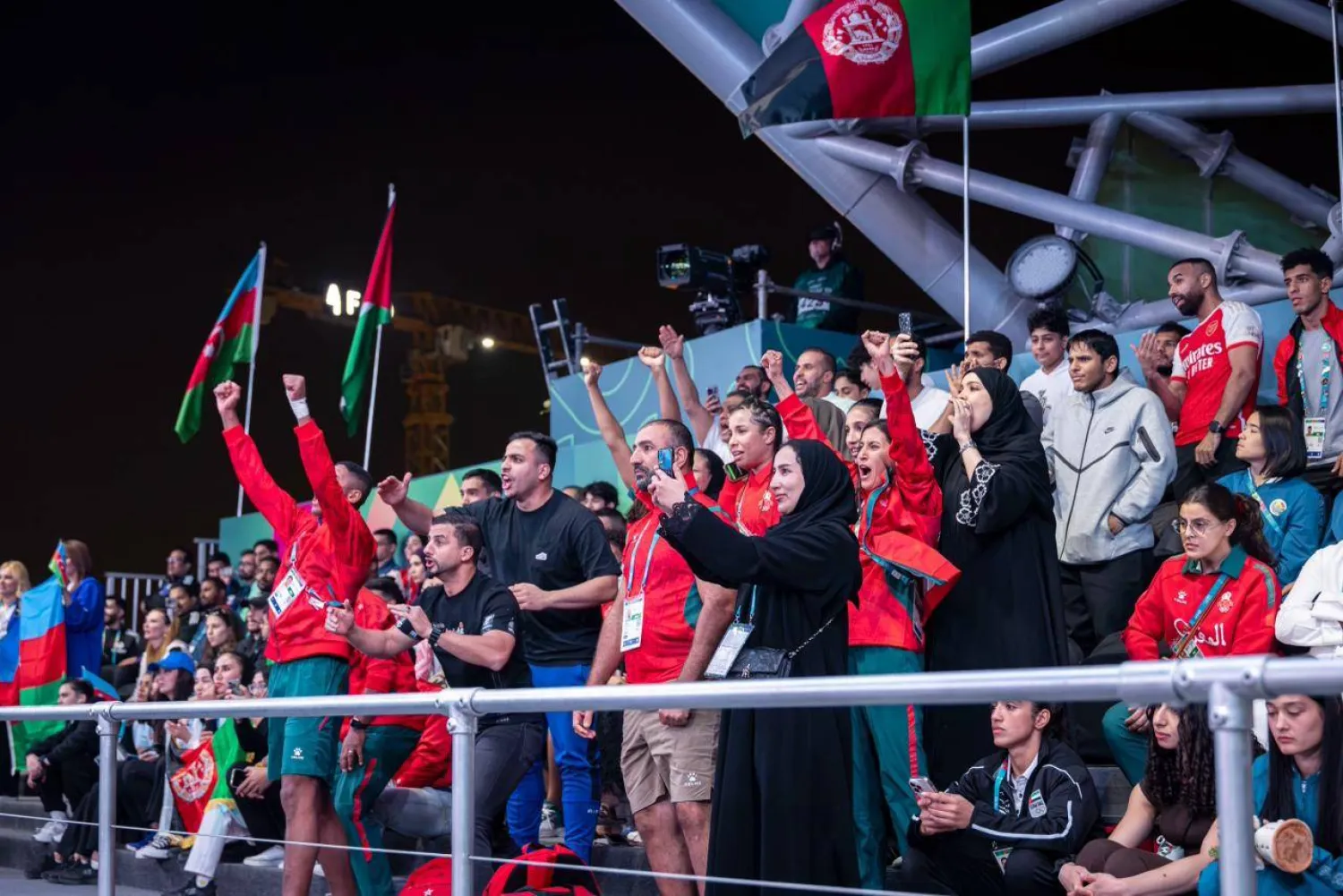 جماهير أفغانية تحتفل بإنجاز محمد جهانجير (الشرق الأوسط)