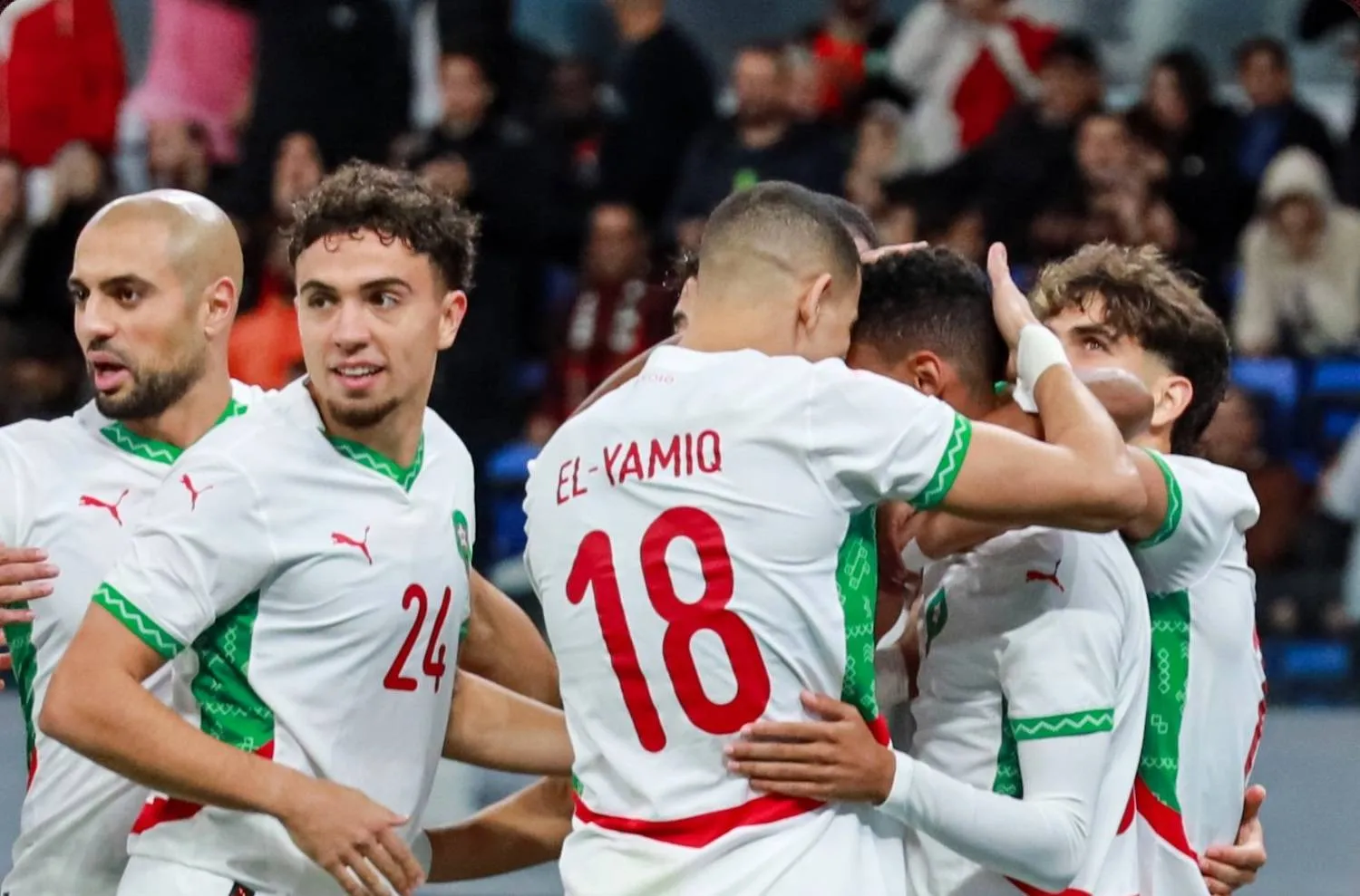 فرحة مغربية بهدف الفوز (الشرق الأوسط)