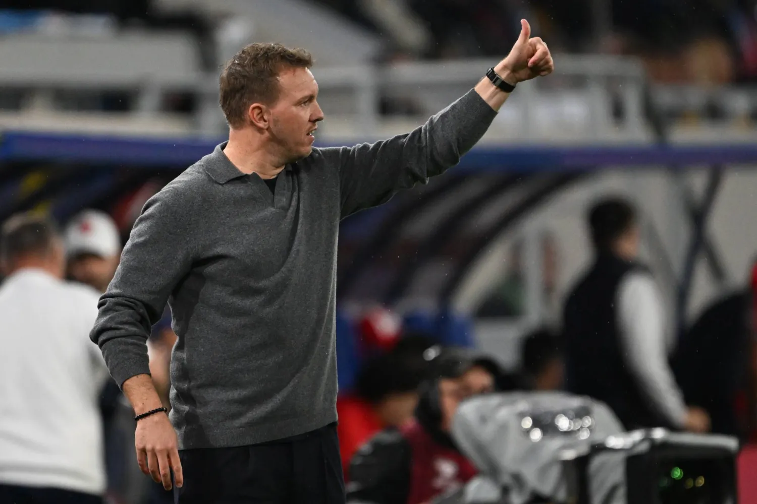 يوليان ناغلسمان المدير الفني للمنتخب الألماني (د.ب.أ)