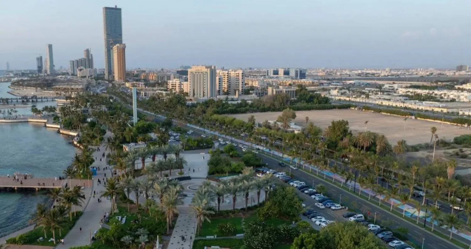 صورة جوية من مدينة جدة (واس)