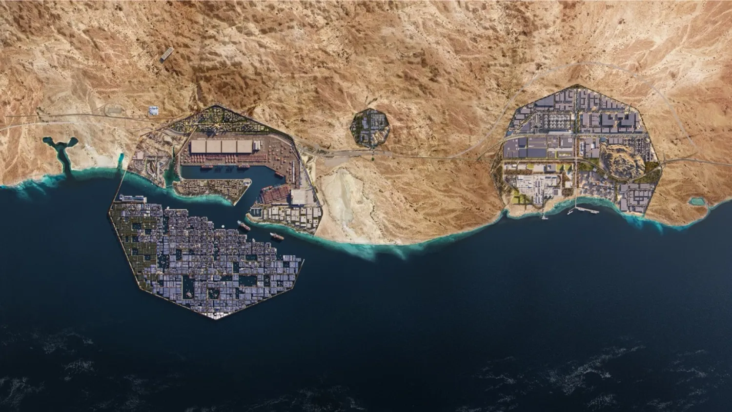 صورة جوية لـ«أوكساجون» (موقعها الإلكتروني)