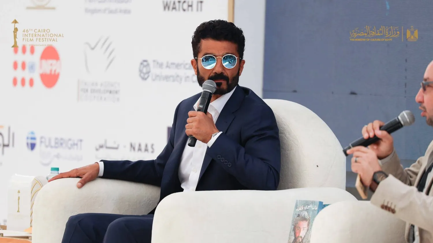 النبوي يصف المخرج يوسف شاهين بالعبقري الملهم (مهرجان القاهرة)