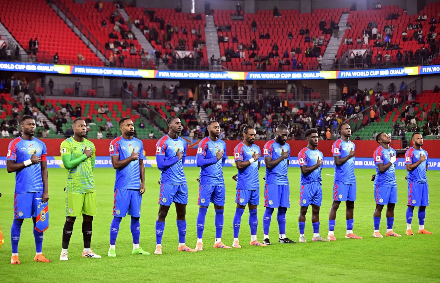 منتخب الكونغو الديمقراطية سيمثل أفريقيا في الملحق العالمي (رويترز)