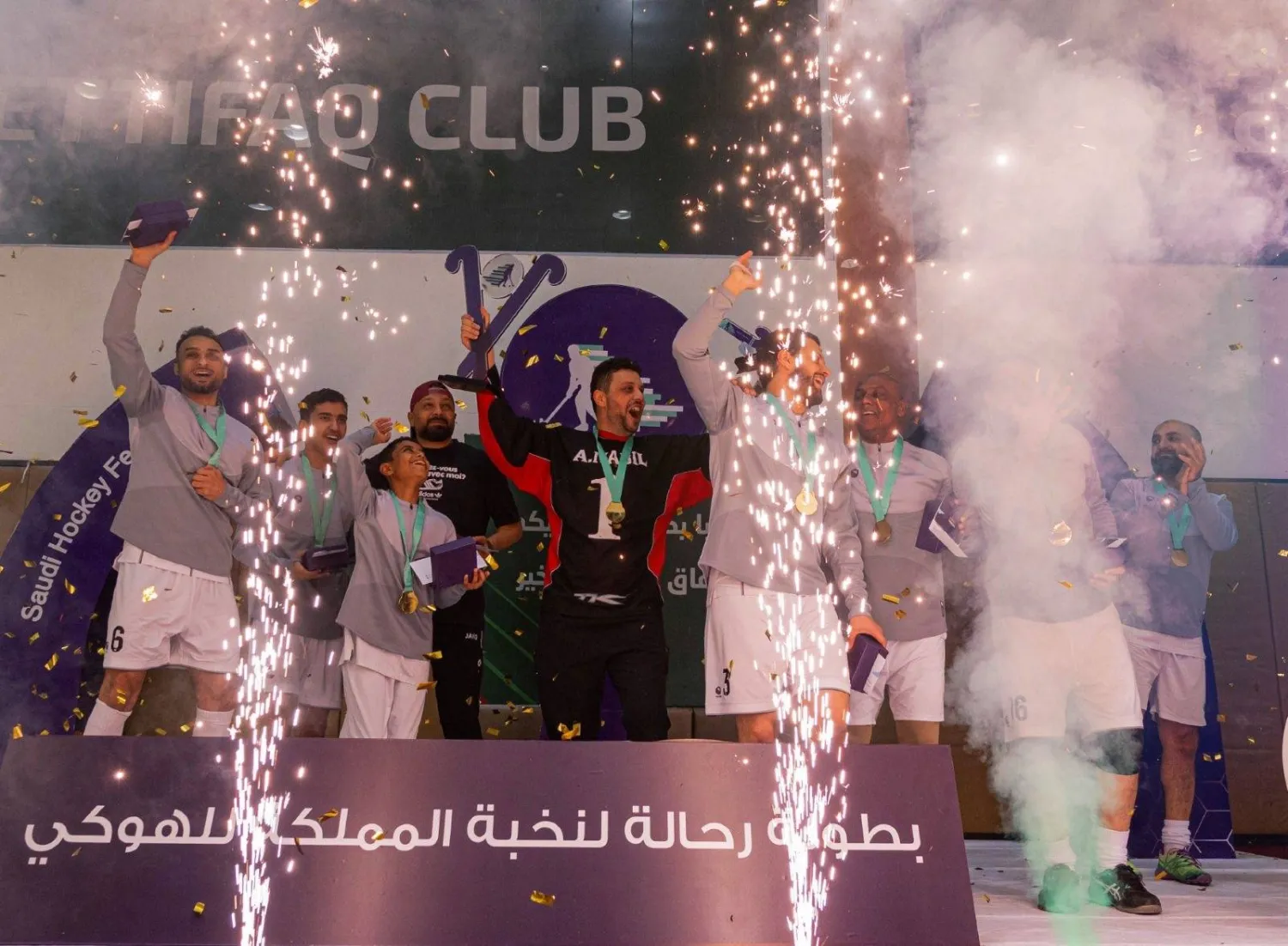 تُوج صقور نجد بذهبية بطولة رحالة لنخبة السعودية في الهوكي (الشرق الأوسط)