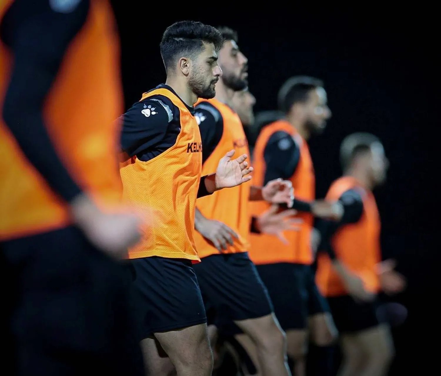 منتخب الأردن خلال التدريبات الأخيرة (الاتحاد الأردني)