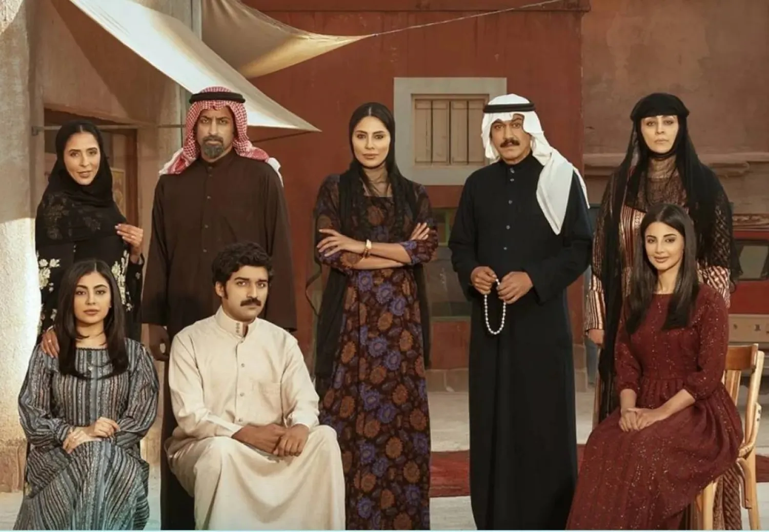 عدد كبير من النجوم يجتمعون في مسلسل «شارع الأعشى» (شاهد)