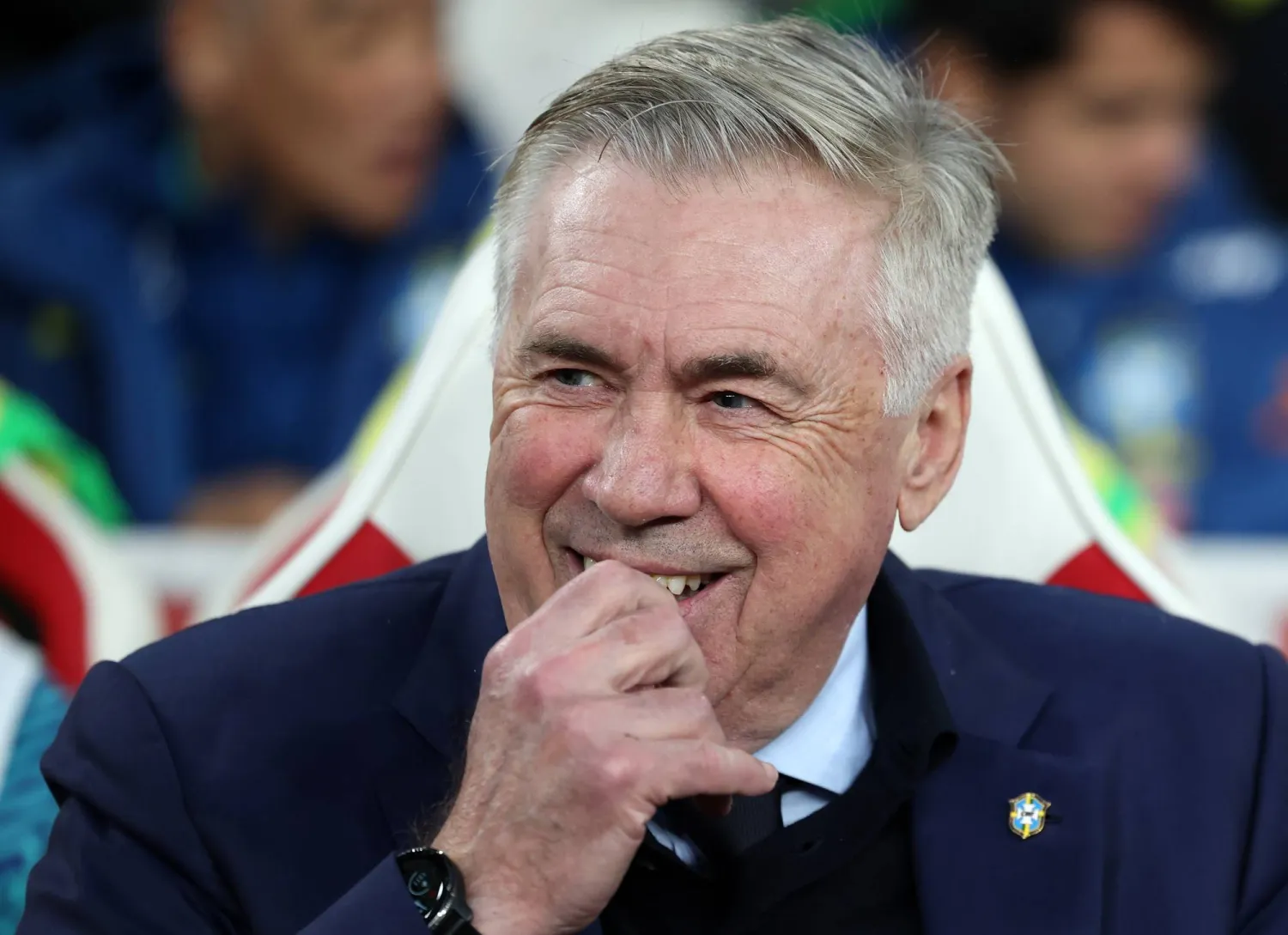 المدرب الإيطالي لمنتخب البرازيل كارلو أنشيلوتي (إ.ب.أ) 