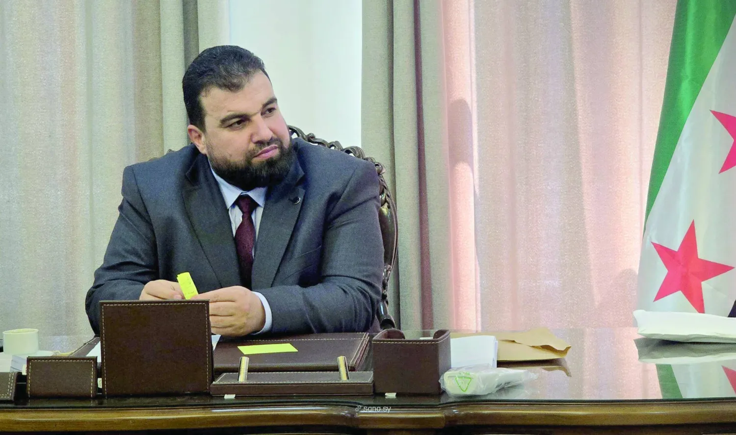 محافظ السويداء مصطفى البكور (سانا)