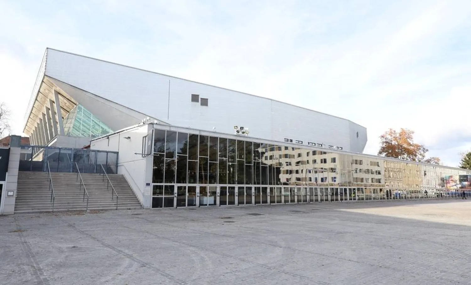 A view of the main hall of Wiener Stadthalle the venue of next year's Eurovision Song Contest, in Vienna, Austria, November 18, 2025. (Reuters) 