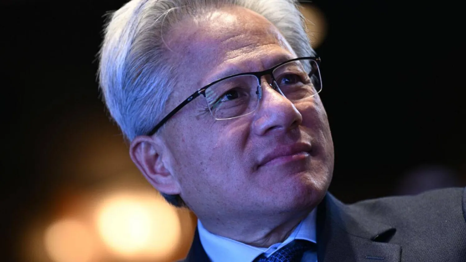 Nvidia founder and CEO Jensen Huang has stressed the need for the company to compete in the China market, where sales of its chips have stalled as a result of US President Donald Trump's trade war. Brendan SMIALOWSKI / AFP
