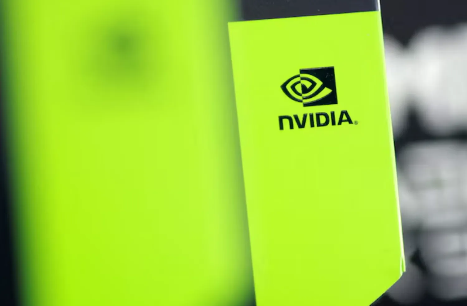 Nvidia logo is seen on graphic card package in this illustration created on August 19, 2025. REUTERS/Dado Ruvic/Illustration/File Photo 
