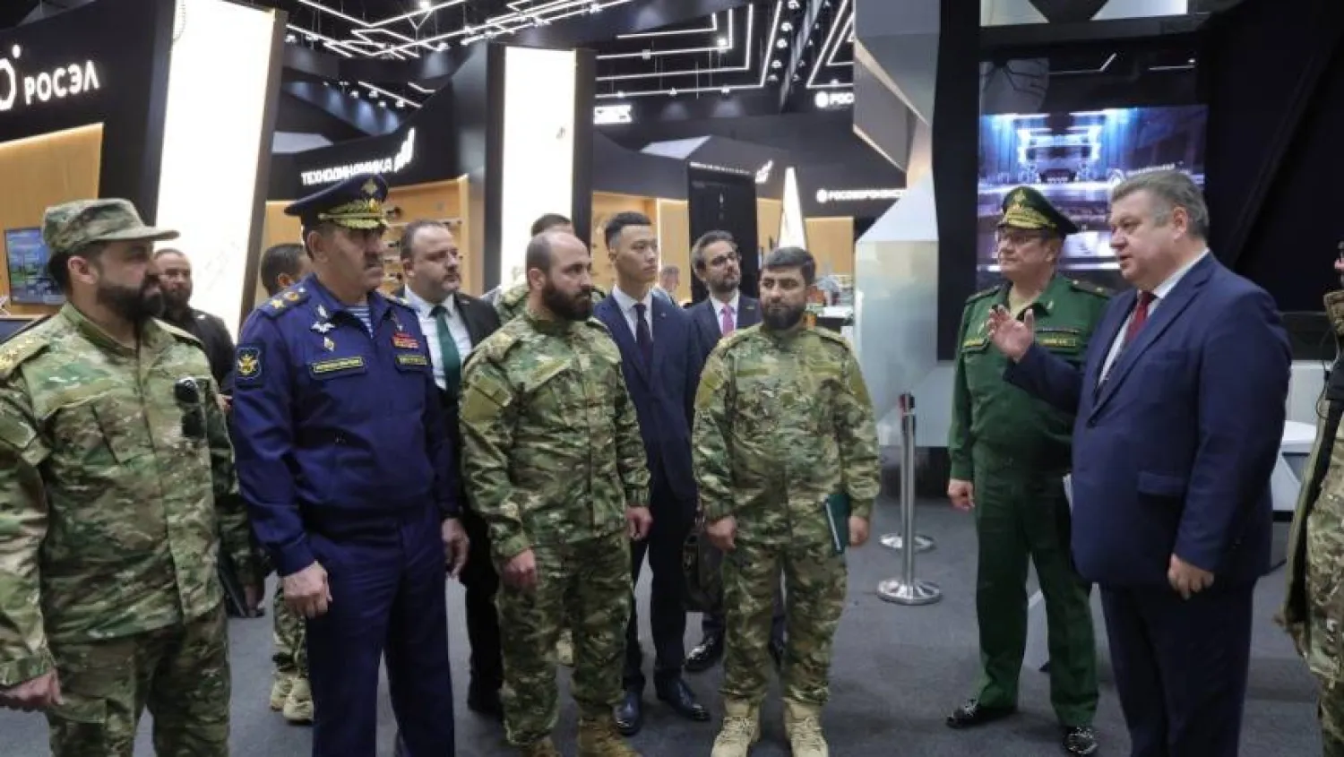 وفد عسكري سوري برئاسة رئيس هيئة الأركان العامة علي النعسان زار موسكو يوم 2 أكتوبر الماضي (الدفاع السورية)