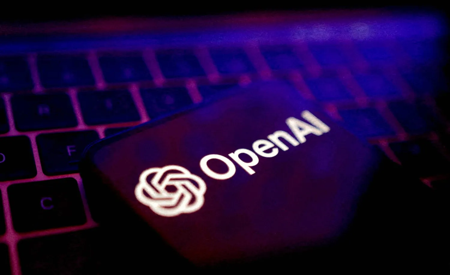 FILE PHOTO: OpenAI logo is seen in this illustration taken May 20, 2024. REUTERS/Dado Ruvic/Illustration/File Photo