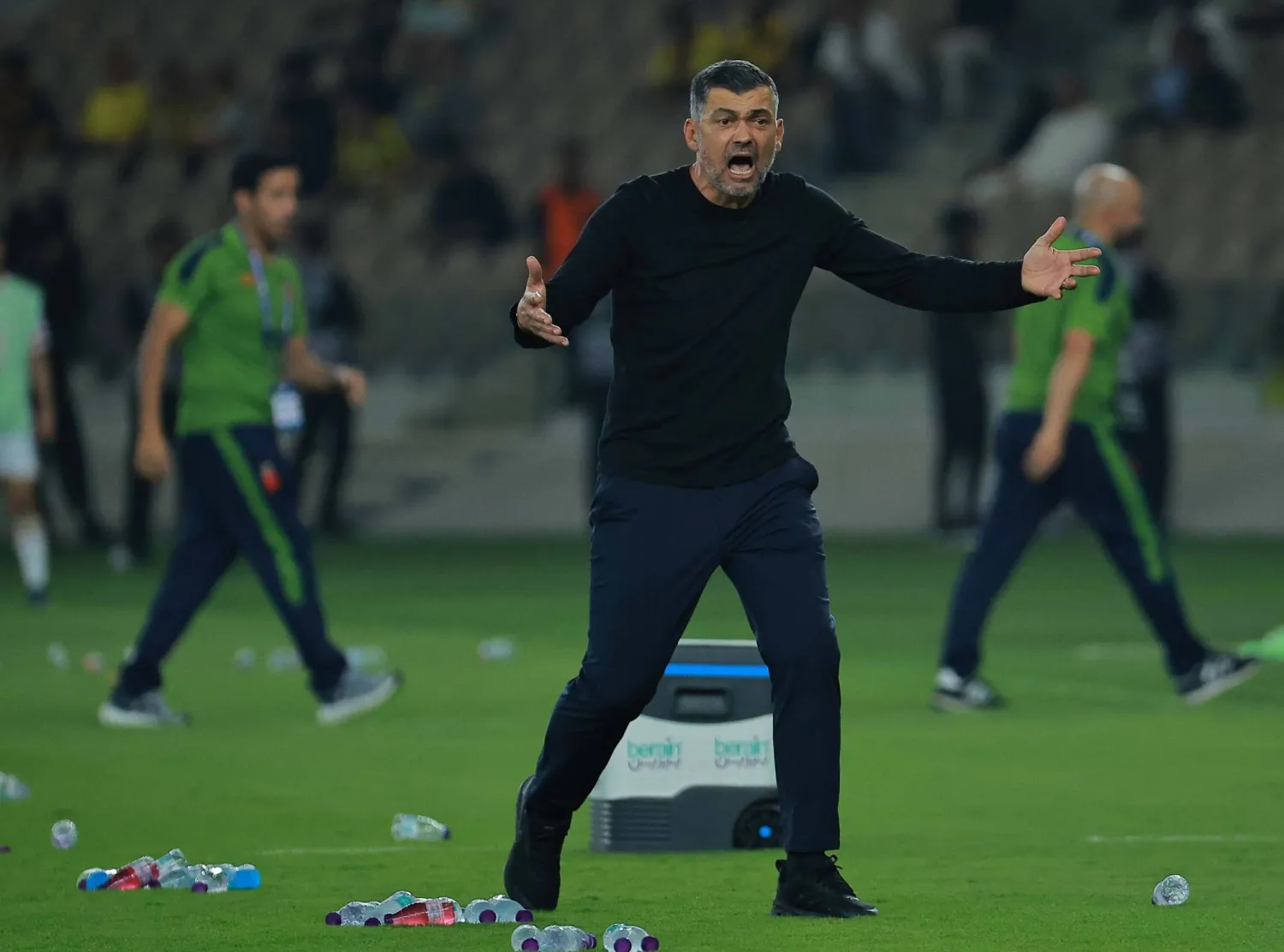 البرتغالي سيرجيو كونسيساو مدرب فريق الاتحاد (تصوير: محمد المانع) 