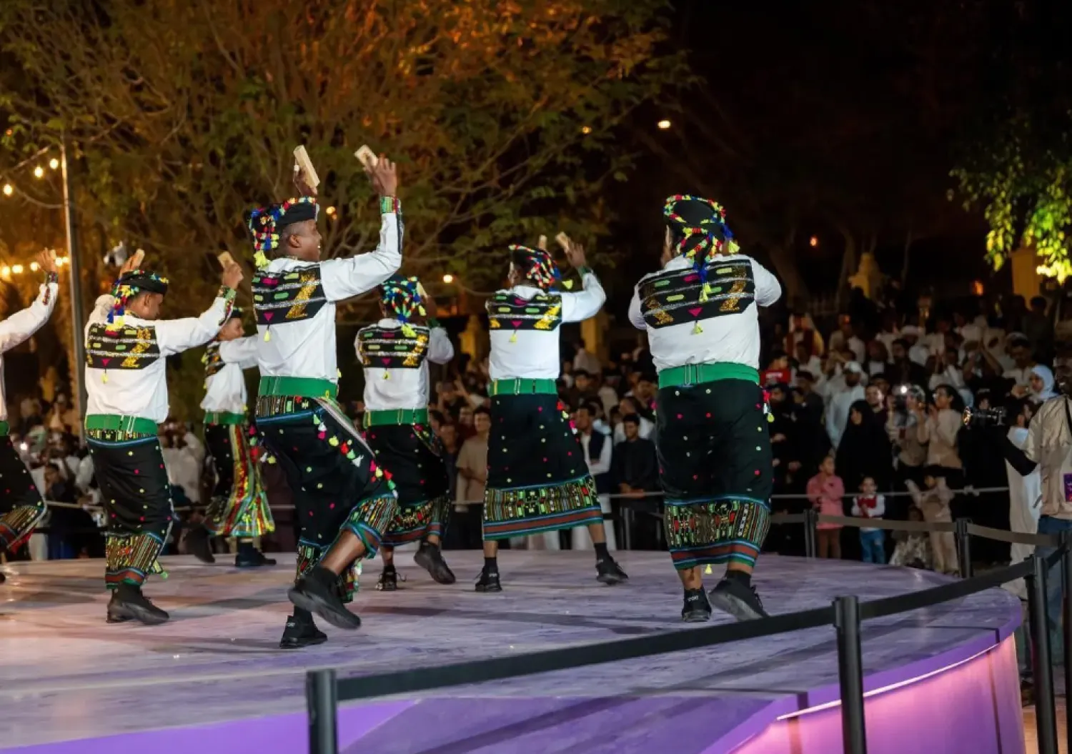 The audience engaged with Yemeni heritage and culture showcased over the eight-day event - SPA