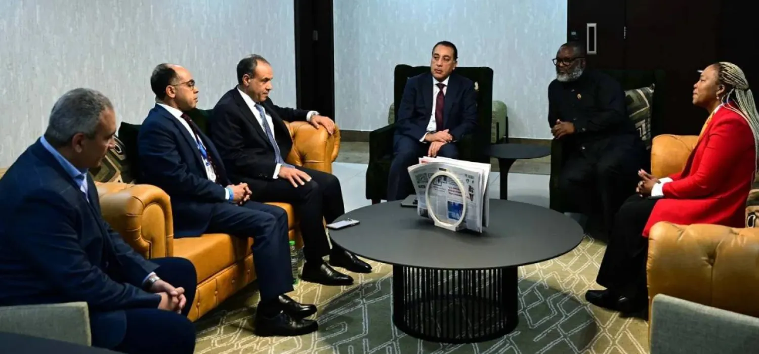 Egyptian Prime Minister Mostafa Madbouly on Friday held talks with senior South African officials on the sidelines of the G20 Summit 2025 (Egyptian cabinet)