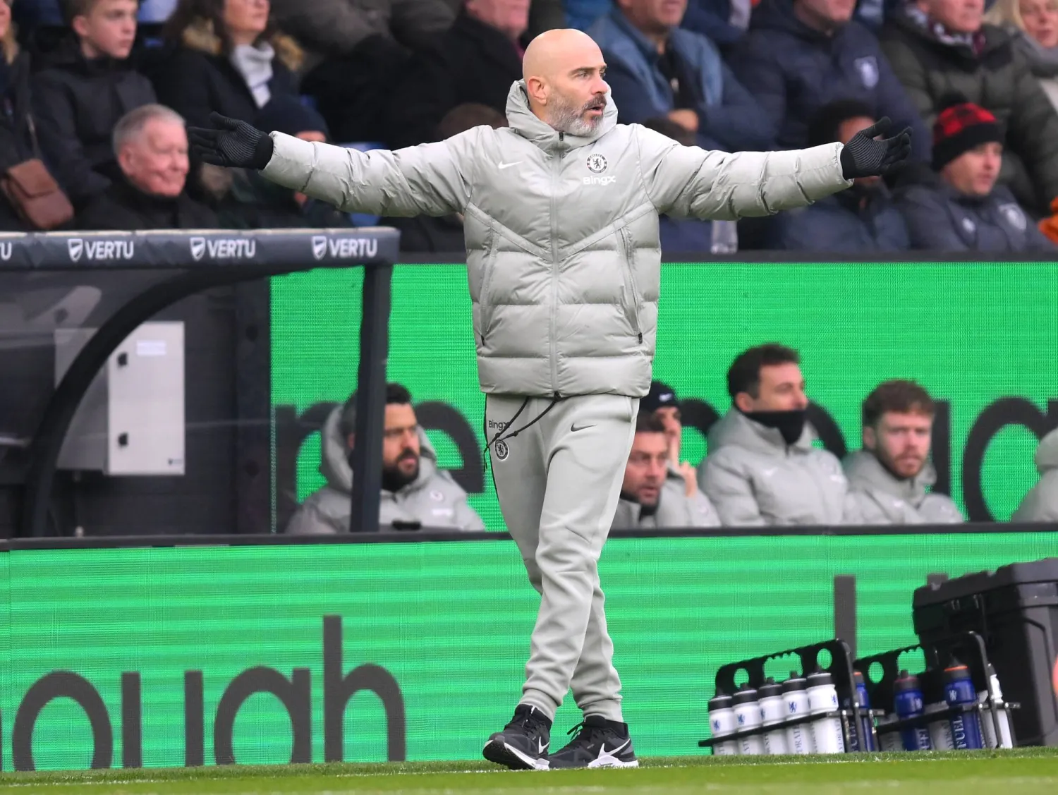 إنزو ماريسكا مدرب تشيلسي (د.ب.أ)