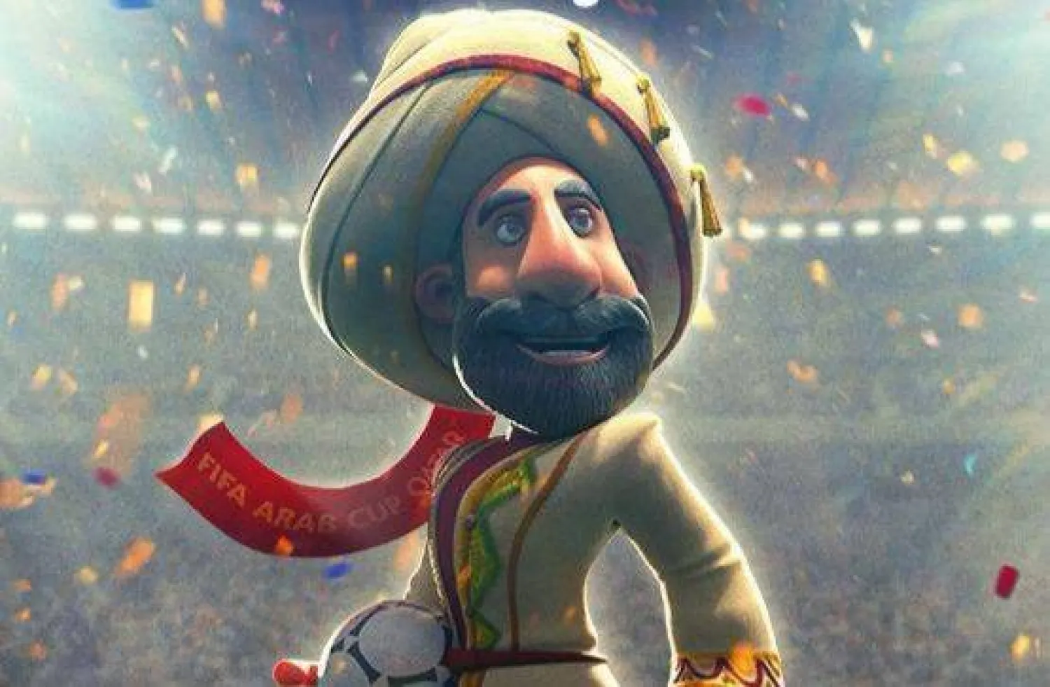 «جحا» تعويذة كأس العرب الرسمية بقطر (الشرق الأوسط)