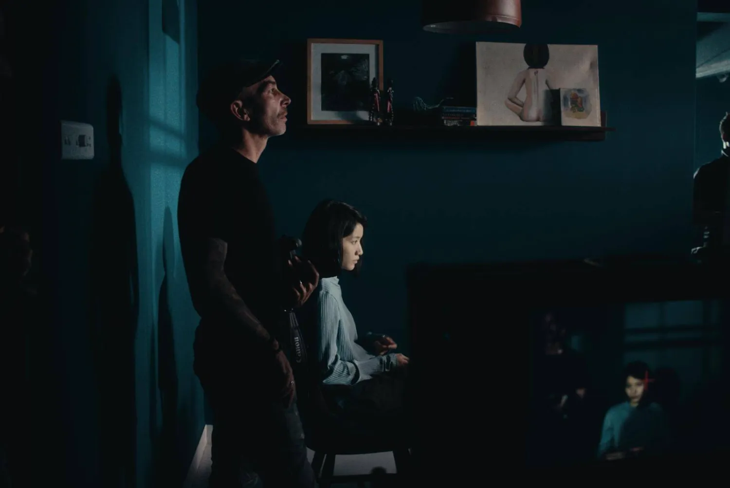 جانب من كواليس فيلم «مدينة الرمال» (الشركة المنتجة)