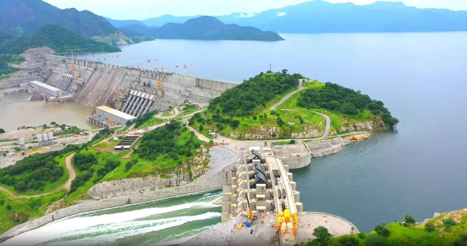 سد النهضة الإثيوبي (وكالة الأنباء الإثيوبية)