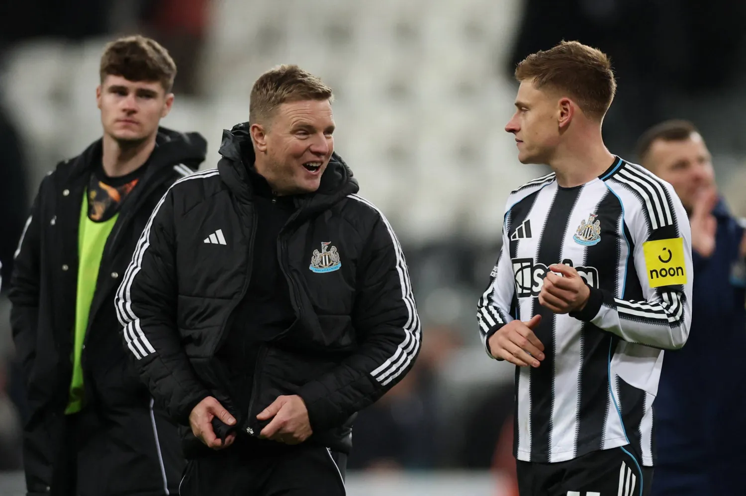 إيدي هاو قاد نيوكاسل لفوز ثمين على مان سيتي (رويترز)