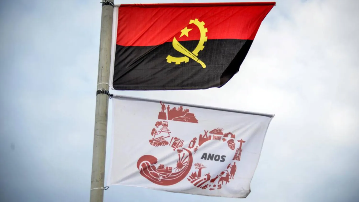 Angola this year celebrated 50 years since its independence from Portugal. Julio PACHECO NTELA / AFP
