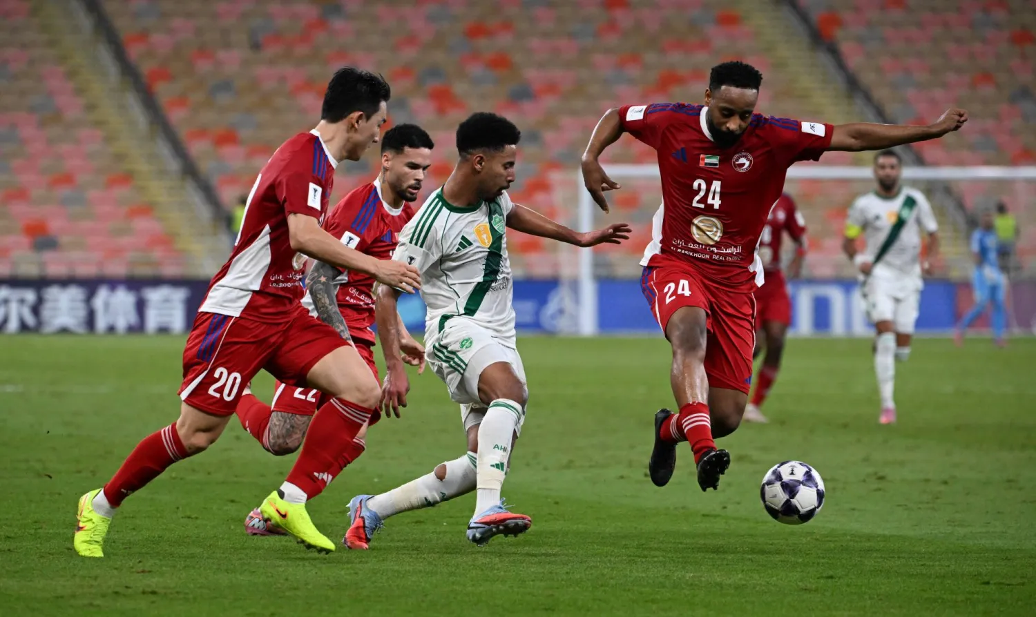 الأهلي تلقى خسارة أولى في البطولة الآسيوية (تصوير: علي خمج) 